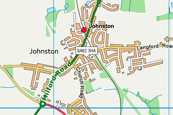 SA62 3HA map - OS VectorMap District (Ordnance Survey)