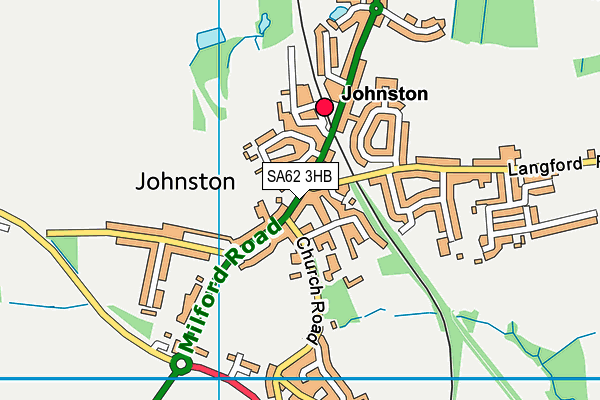 SA62 3HB map - OS VectorMap District (Ordnance Survey)