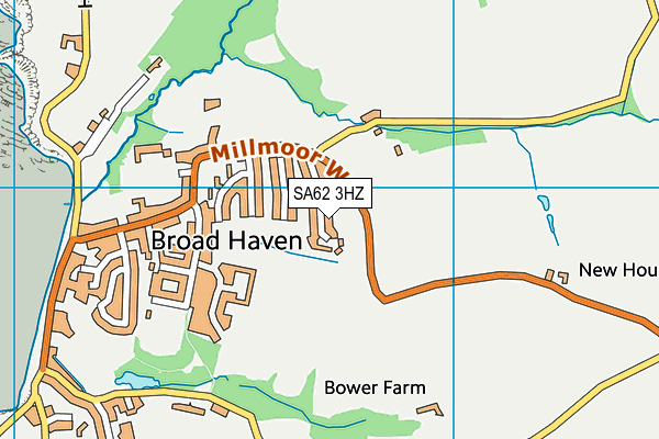 Map of SJ JONES SCHOOL RUN LIMITED at district scale