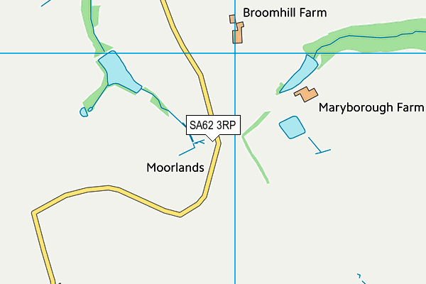 SA62 3RP map - OS VectorMap District (Ordnance Survey)