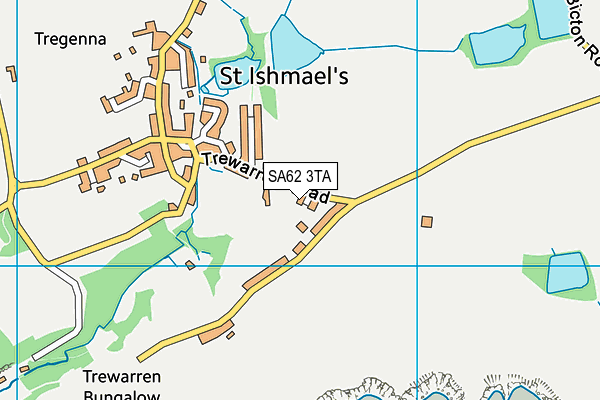 SA62 3TA map - OS VectorMap District (Ordnance Survey)