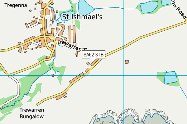 SA62 3TB map - OS VectorMap District (Ordnance Survey)