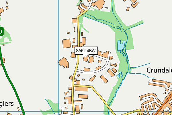 Map of RGM HAVERFORDWEST LIMITED at district scale