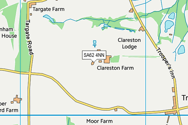 SA62 4NN map - OS VectorMap District (Ordnance Survey)