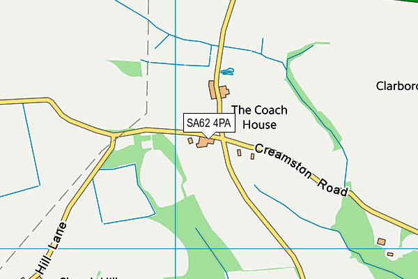 SA62 4PA map - OS VectorMap District (Ordnance Survey)