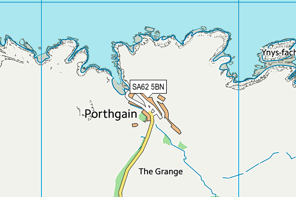 SA62 5BN map - OS VectorMap District (Ordnance Survey)