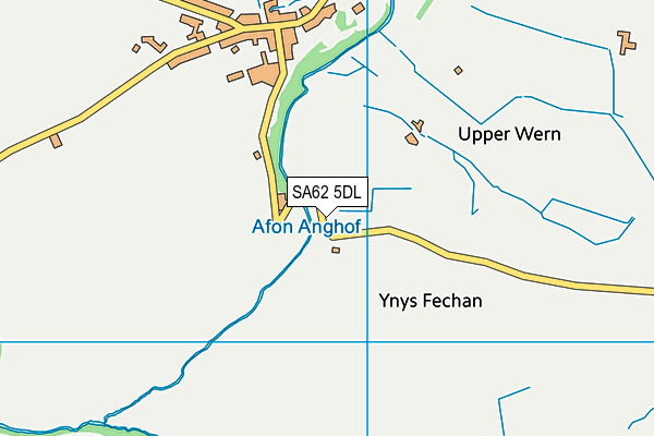 SA62 5DL map - OS VectorMap District (Ordnance Survey)