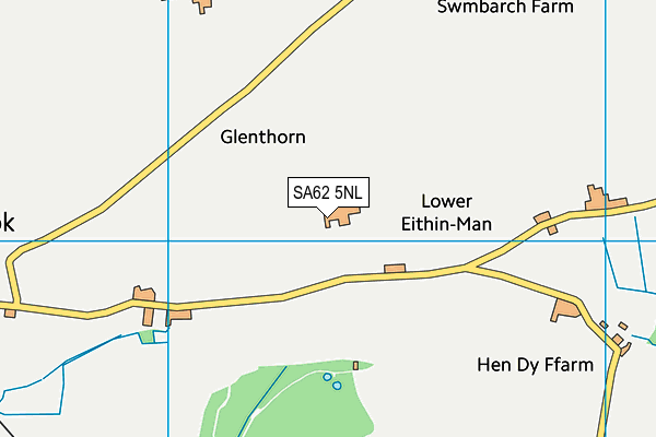 SA62 5NL map - OS VectorMap District (Ordnance Survey)