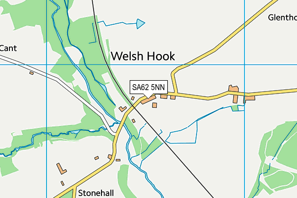 SA62 5NN map - OS VectorMap District (Ordnance Survey)