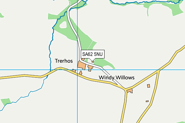 SA62 5NU map - OS VectorMap District (Ordnance Survey)