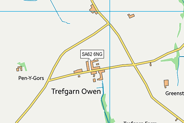 SA62 6NG map - OS VectorMap District (Ordnance Survey)