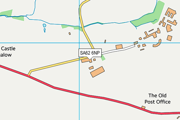 SA62 6NP map - OS VectorMap District (Ordnance Survey)