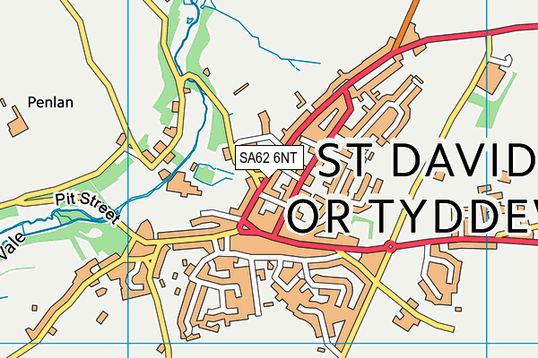 SA62 6NT map - OS VectorMap District (Ordnance Survey)