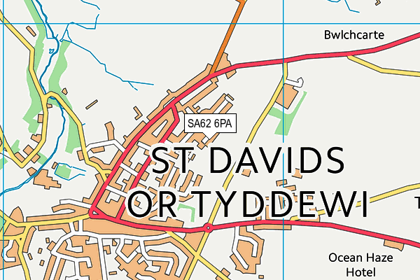 SA62 6PA map - OS VectorMap District (Ordnance Survey)