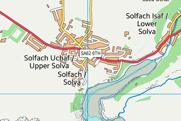 SA62 6TH map - OS VectorMap District (Ordnance Survey)
