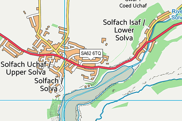 SA62 6TQ map - OS VectorMap District (Ordnance Survey)