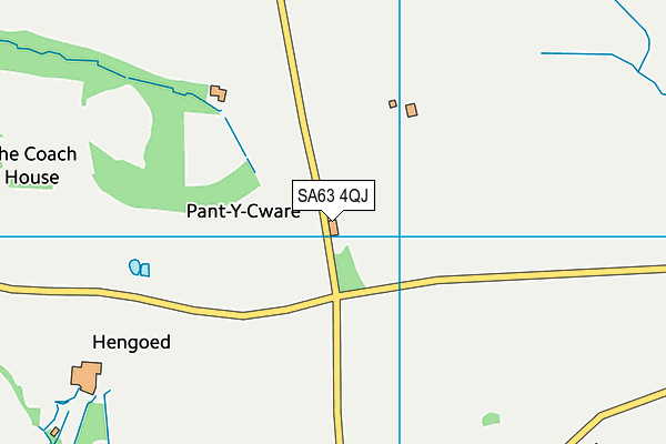 SA63 4QJ map - OS VectorMap District (Ordnance Survey)