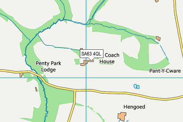 SA63 4QL map - OS VectorMap District (Ordnance Survey)