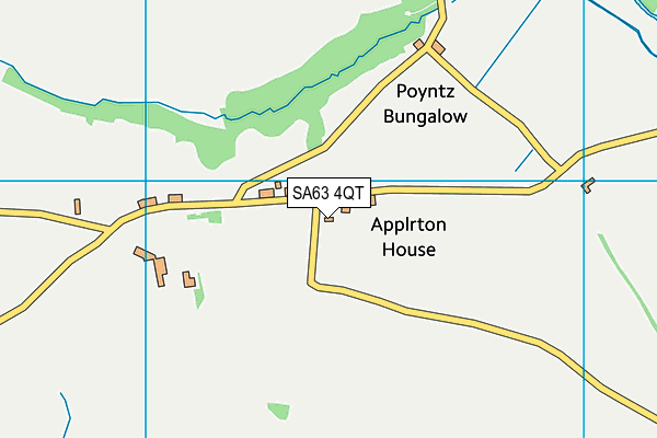 SA63 4QT map - OS VectorMap District (Ordnance Survey)