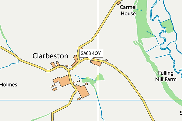 SA63 4QY map - OS VectorMap District (Ordnance Survey)