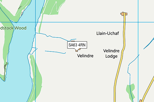 SA63 4RN map - OS VectorMap District (Ordnance Survey)