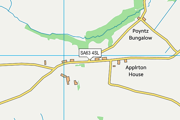 SA63 4SL map - OS VectorMap District (Ordnance Survey)