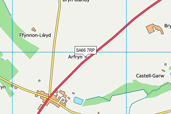 SA66 7RP map - OS VectorMap District (Ordnance Survey)