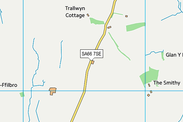 SA66 7SE map - OS VectorMap District (Ordnance Survey)