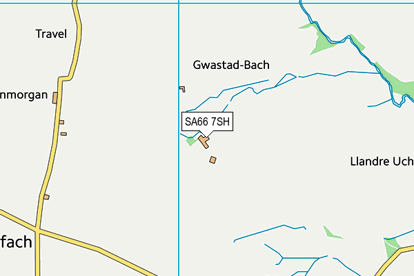 SA66 7SH map - OS VectorMap District (Ordnance Survey)