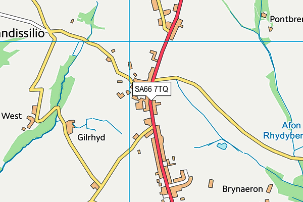 SA66 7TQ map - OS VectorMap District (Ordnance Survey)