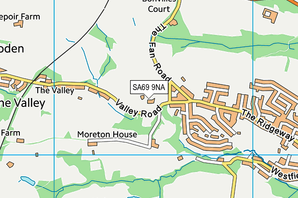 Map of BONVILLES COURT COUNTRY PARK LIMITED at district scale