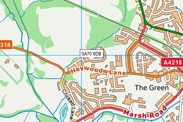 Map of RAY JONES TRAINING SERVICES LTD at district scale
