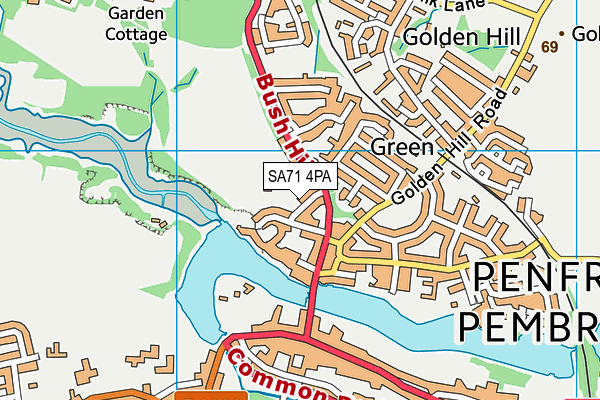 Map of ALBION DEVELOPMENTS (PEMBROKE) LIMITED at district scale