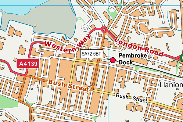 Map of PEMBROKE JEWELS LIMITED at district scale