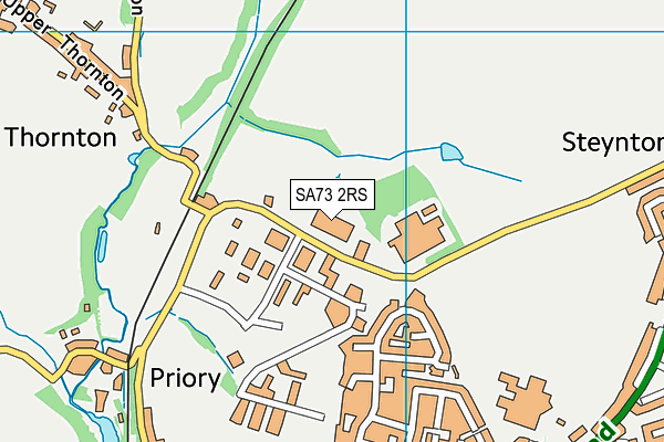 SA73 2RS map - OS VectorMap District (Ordnance Survey)