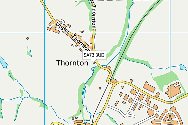 SA73 3UD map - OS VectorMap District (Ordnance Survey)