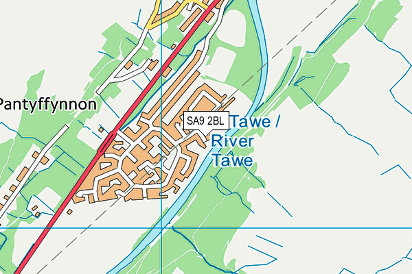 Map of DAVIES73857 LTD at district scale