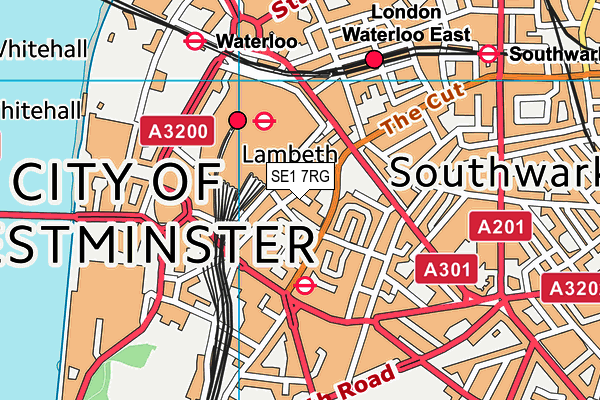 Map of S&N LONDON LEWISHAM LTD at district scale