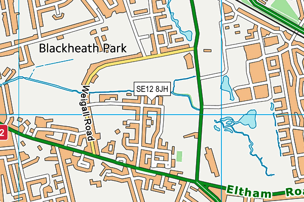 Map of 105 107 109 LYME FARM ROAD LIMITED at district scale