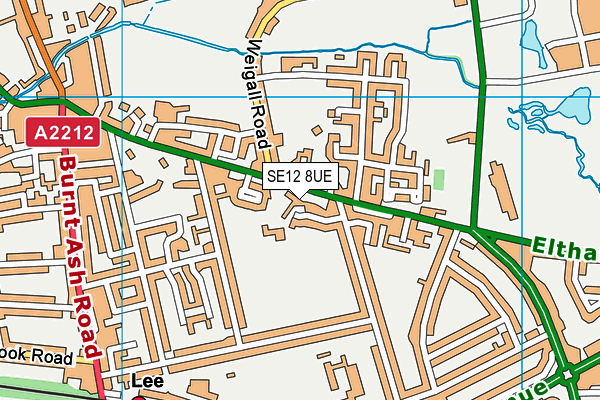 Horn Park (Colfeian Grounds Ltd) map (SE12 8UE) - OS VectorMap District (Ordnance Survey)
