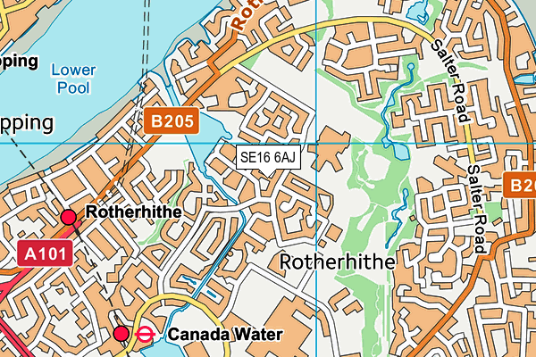 Map of AIRWAVES LIMITED at district scale