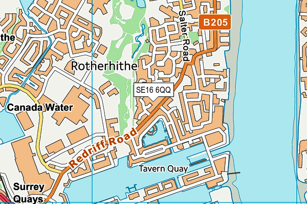 Map of S.T. INTERIORS LTD at district scale