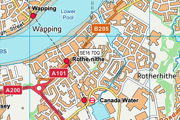 Map of DAYNITE SERVICES LTD at district scale