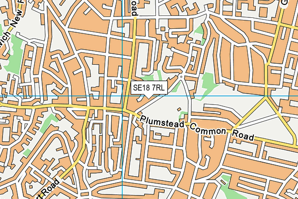 St Margaret's Church of England Primary School map (SE18 7RL) - OS VectorMap District (Ordnance Survey)