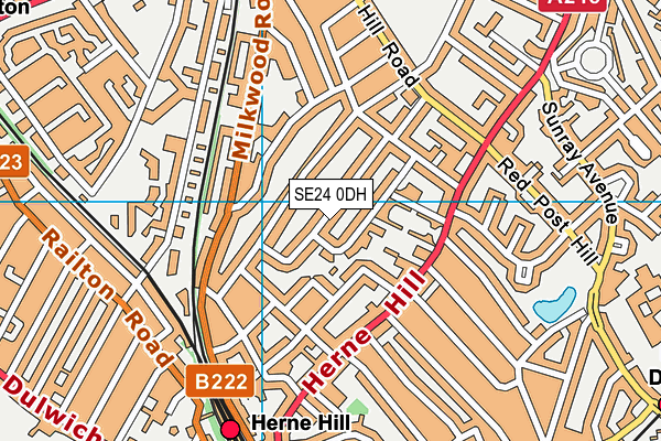 Map of 63 HORNSEY ROAD LTD at district scale