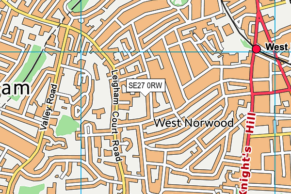 Map of WOOF LONDON LIMITED at district scale