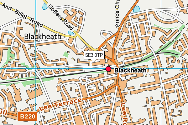 John Ball Primary School map (SE3 0TP) - OS VectorMap District (Ordnance Survey)