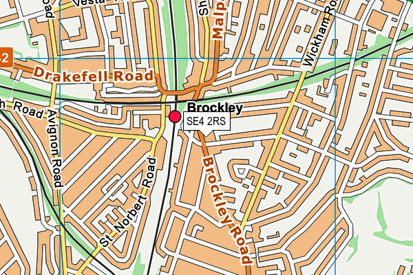 Map of CENTRAL CAFE BROCKLEY LIMITED at district scale