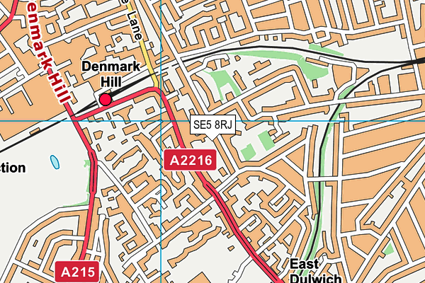 Map of KIRK AND ELLIS LTD at district scale