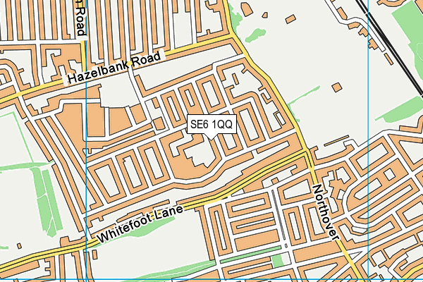 SE6 1QQ map - OS VectorMap District (Ordnance Survey)